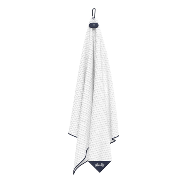 Blue Tees Golf Magnetic Caddy Towel Navy Stripe 18 x 39 in