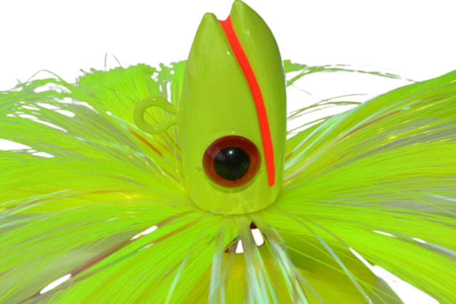 Blue Water Candy Grinning Gus Parachute Lure Chartreuse Skirt/Chartreuse Head 6oz