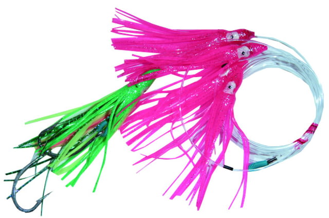 Blue Water Candy Squid Daisy Chain 4 1/4in Pink w/Green Chaser