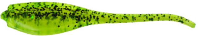 Bobby Garland Baby Shad Shad 18 2in Chartreuse/Black Pepper