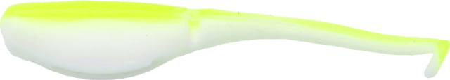 Bobby Garland Baby Shad SwimR Soft Bait 15 1/4in Bone White/Chartreuse