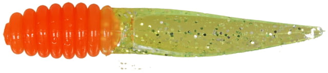 Bobby Garland Slab SlayR Soft Bait 12 2in Orange/Chartreuse Silver