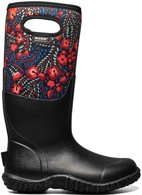 Bogs Mesa Super Flowers Shoes - Women's Black Multi 7
