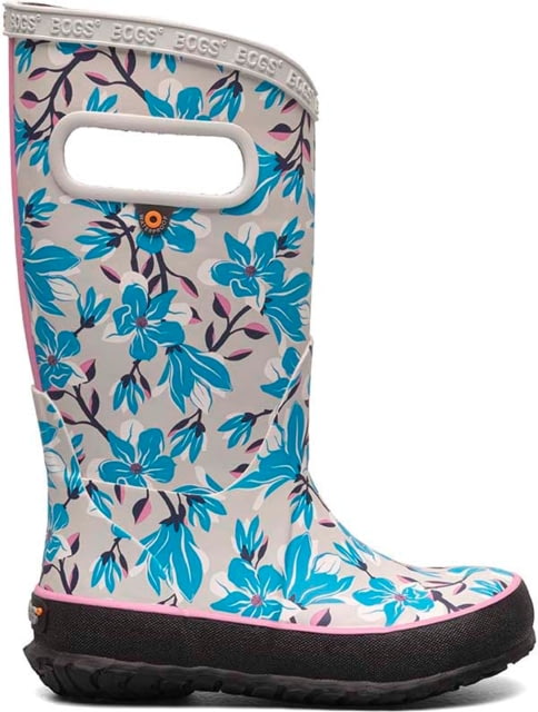 Bogs Rainboot Magnolia Shoes - Girls Oyster 8