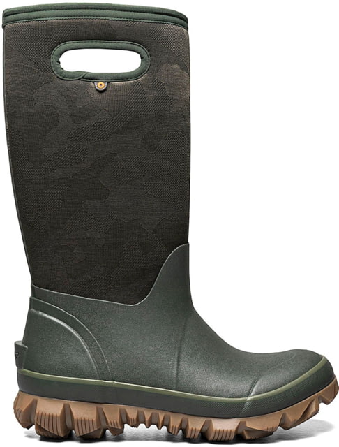 Bogs Whiteout-Tonal Camo Snow Boots - Women's Dark Green 10