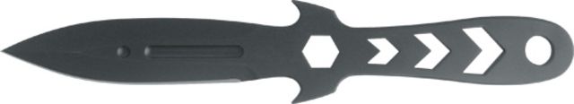 Boker Blackfox Throwing Fixed Blade Knife 4.33in 440A Black