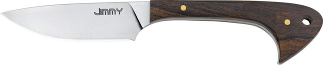 Boker Fox Hossom Jimmy Fixed Blade Knife 2.75in N690Co Brown Leather