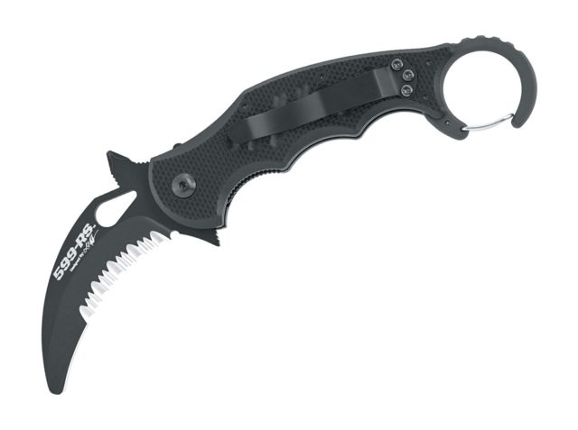 Boker Fx-599Rs Fox Karambit Rescue Folding Knife 2.6in G10 N690 Black