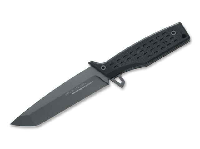 Boker Nero Extreme Response Fixed Blade Knife 5.9in N690 G10 Black