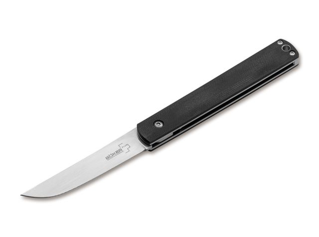 Boker Plus Wasabi G-10 Folding Knife 2.8in 440C G10 Uncoated Black
