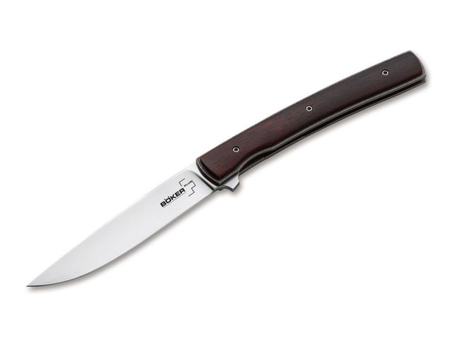 Boker Urban Trapper Gentleman Folding Knife 3.7in VG-10 Cocobolo Wood Uncoated Brown