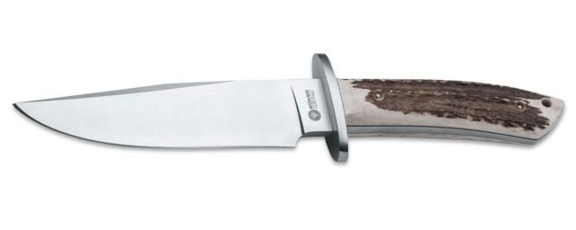 Boker USA Arbolito Esculta Hirschhorn Fixed Blade Knife5.70in N695 SteelHirschhorn Handle