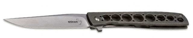 Boker USA Boker Plus Urban Trapper Grand Folding Pocket Knife3.8in VG-10 Steel BladeTitanium Grey Handle