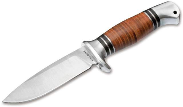 Boker USA Magnum Leatherneck Hunter Knife Brown Small
