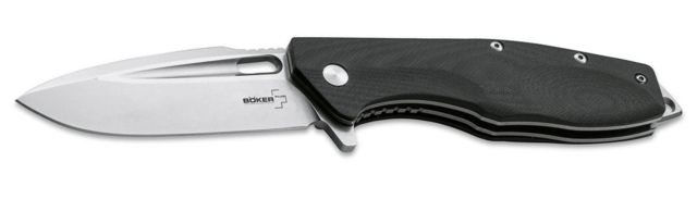 Boker USA Plus Caracal Folder Folding Blade Knife3.43inD2 BladeG10 Handle