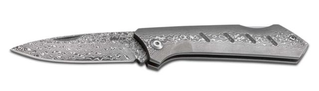 Boker USA Plus Damascus Folder Knife Dominator 3.38in. Blade