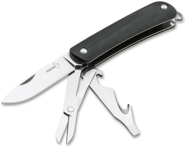 Boker USA Plus Mini Tech Tool 4 Knife Black Small