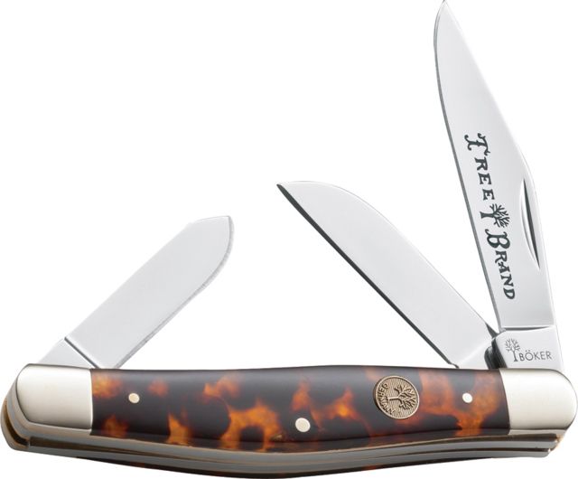 Boker USA Traditional Series Stockman Tortoise Blade 4 in. Closed BO02489