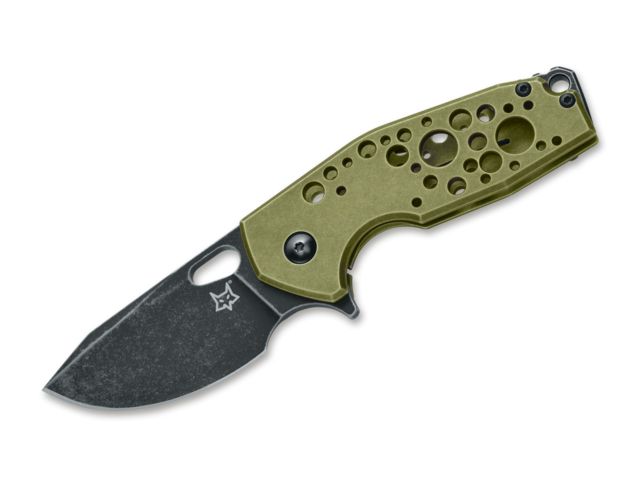 Boker Vox Suru Folding Knife 2.3in M390 Carbon Fibre Olive