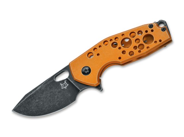 Boker Vox Suru Folding Knife 2.3in M390 Carbon Fibre Orange