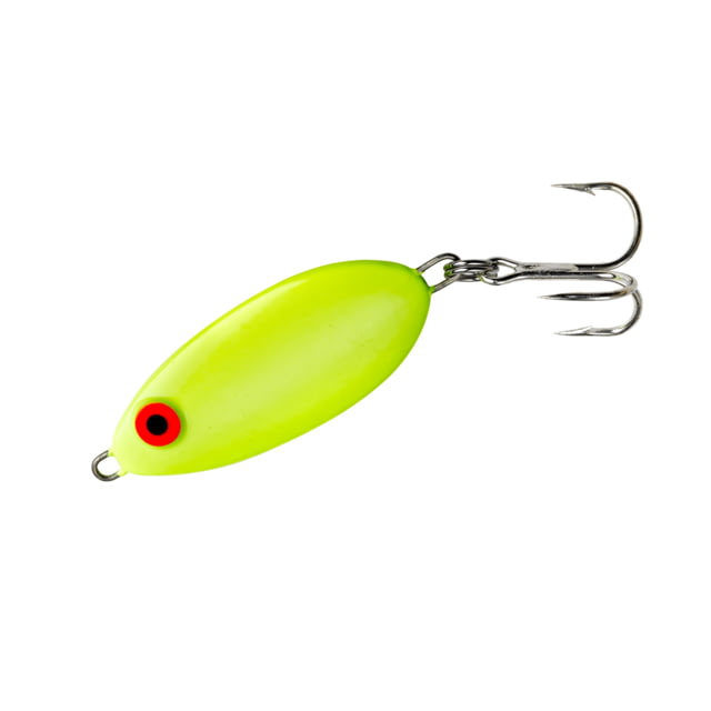 Bomber Slab Spoon 1 1/4in Fluorescent Yellow