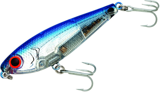 Bomber Saltwater SW Badonk Hi P Topwater Lure 4in 1/2oz Silver Flash/Black Back