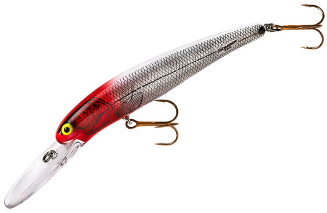 Bomber Deep Long 25A Crankbait 4.7in 0.74oz Silver Flash/Red Head