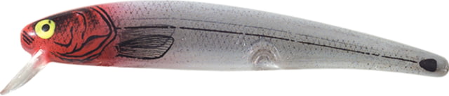 Bomber Deep Long 24A Crankbait 3.5in 3/8oz Silver Flash/Red Head