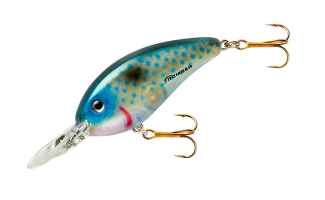 Bomber Bomber Fat Free Guppy Crankbait 2 3/8in 3/8oz Blue Back Herring