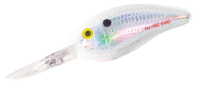 Bomber Bomber Fat Free Shad Crankbait 3in 1oz Dance's Pearl White