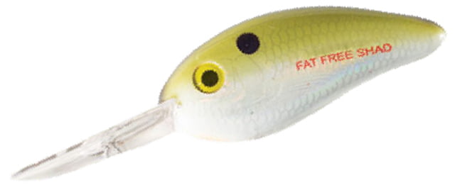 Bomber Fat Free Shad Crankbait 3in 1oz Dance's Tennessee Shad