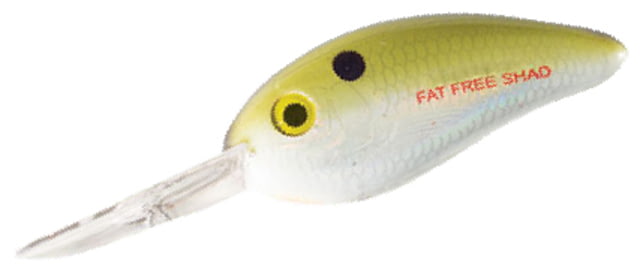 Bomber Fat Free Shad Fingerling Crankbait 2 3/8in Dance's Tennessee Shad