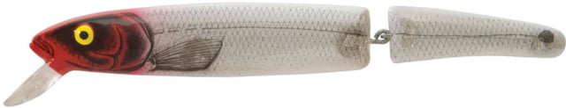 Bomber Saltwater SW Jointed Heavy Duty Long A Crankbait 7in 1-7/8oz Silver Flash/Red Head