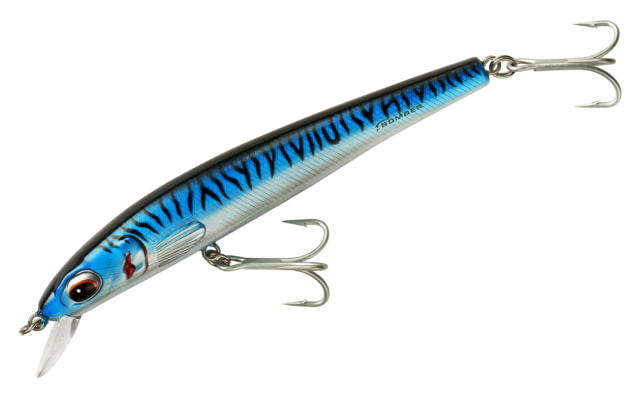Bomber Saltwater SW Long Shot Minnow Crankbait 7in Blue Mackrl