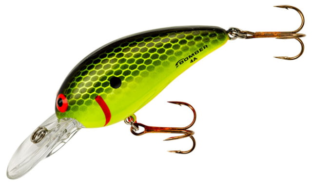 Bomber Bomber Model 4A Crankbait 2 5/8in 5/16oz Black Chartreuse