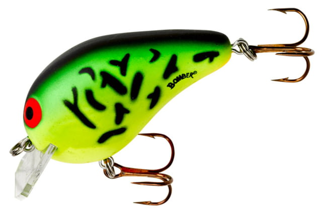 Bomber Model 4A Square Crankbait 1 5/8in 1/4oz Fire Tiger