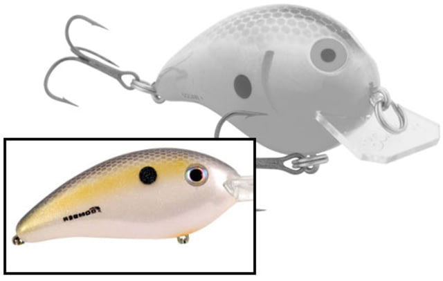 Bomber Bomber Model 5A Square Crankbait 2in 3/8z Foxy Shad