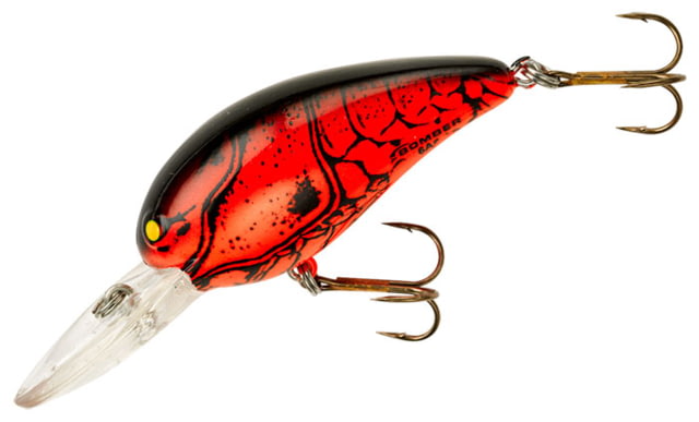 Bomber Model 6A Crankbait 2 1/8in 3/8oz Apple Red Crawdad