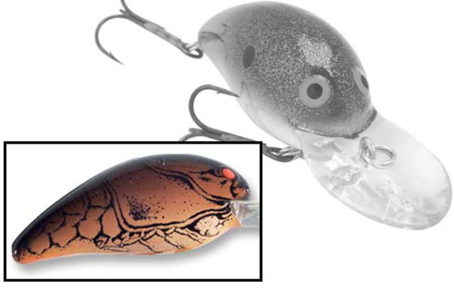 Bomber Model 6A Crankbait 2 1/8in 3/8oz Dark Brown Crawdad/OB