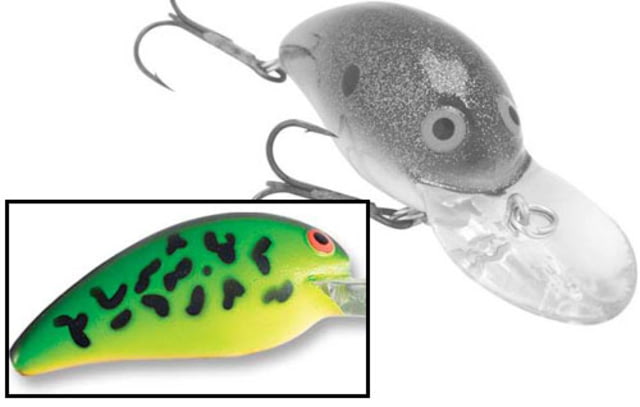 Bomber Model 6A Crankbait 2 1/8in 3/8oz Fire Tiger