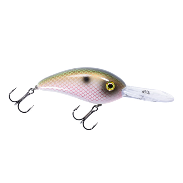 Bomber Fat Free Shad Crankbait 3in 1oz Electric Shad