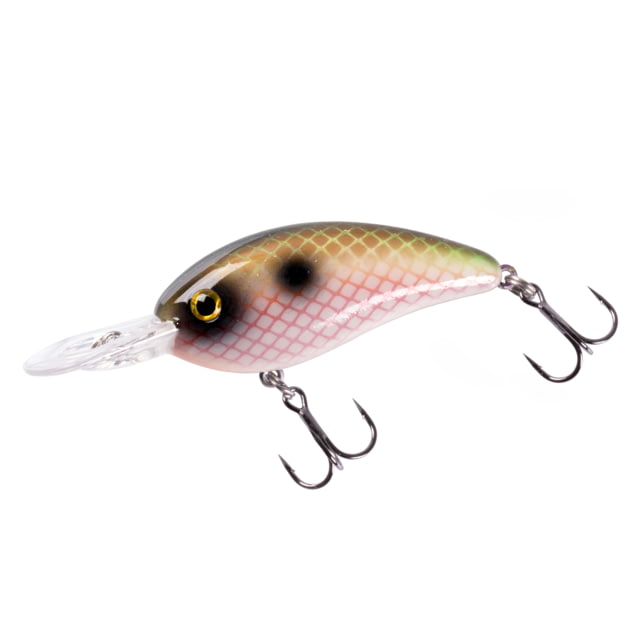 Bomber Fat Free Guppy Crankbait 2 3/8in 3/8oz Electric Shad