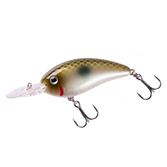 Bomber Bomber Fat Free Guppy Crankbait 2 3/8in 3/8oz Green Pearl Shad
