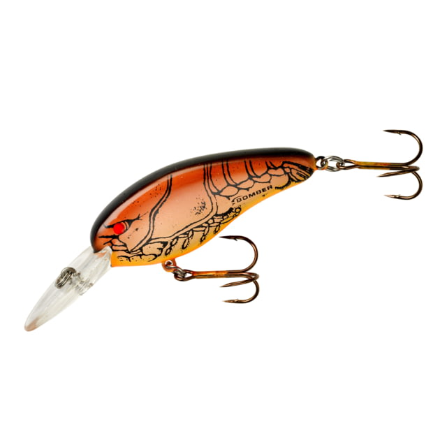 Bomber Scharlso Deep Flat A 2.5in Dark Brown Crawdad