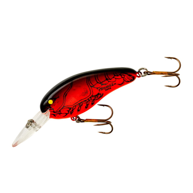 Bomber Scharlso Deep Flat A 2.5in Apple Red Crawdad
