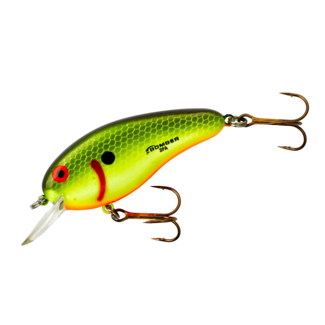 Bomber Scharlso Flat A 5in Chartruse Black Scales