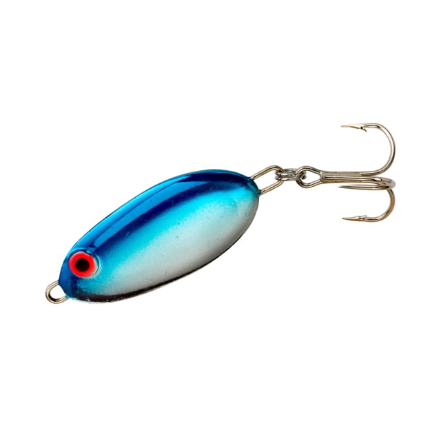 Bomber Bomber Slab Spoon 7/8in Metachrome Blue Back