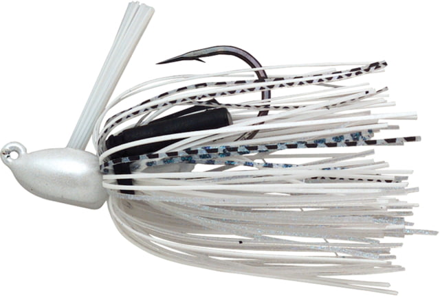 Booyah Booyah Boo Jig 3/8 oz Pearl/White Shad