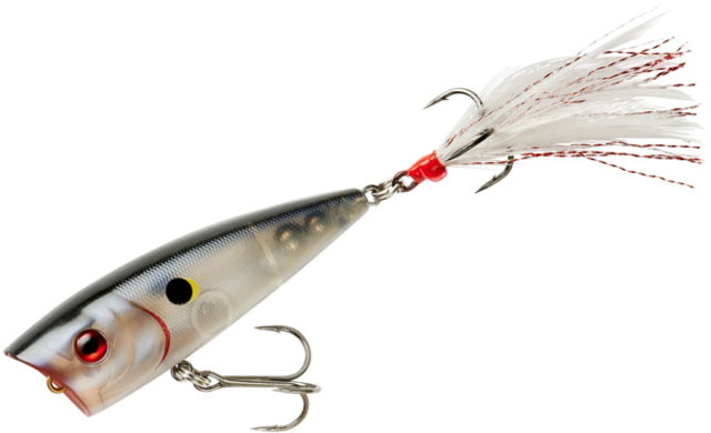 Booyah Booyah Boss Pop Topwater Popper 3in 3/8 oz Moonphase Shad
