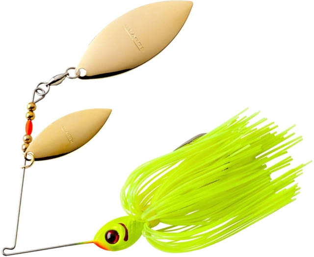 Booyah Double Willow Spinnerbait 1/2oz Chartreuse